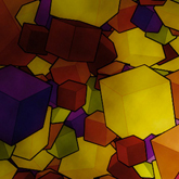 3D Transmute a Colorful Cube Design