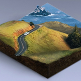 How the Turn a Landscape Photograph Into an Isometric Symbols the Adobe Photoshop